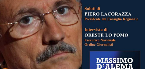 “NONSOLOEURO”. MASSIMO D’ALEMA IL 7 MAGGIO A POTENZA