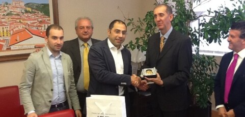 Lacorazza e Mollica ricevono Giuseppe Glionna