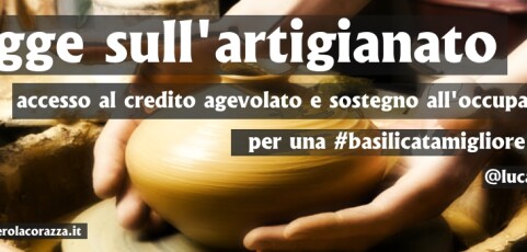 Artigianato, Lacorazza: “Chiave competitiva dello sviluppo”