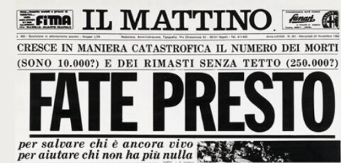 Il Consiglio ricorda le vittime del terremoto del 1980. La relazione del Presidente Lacorazza